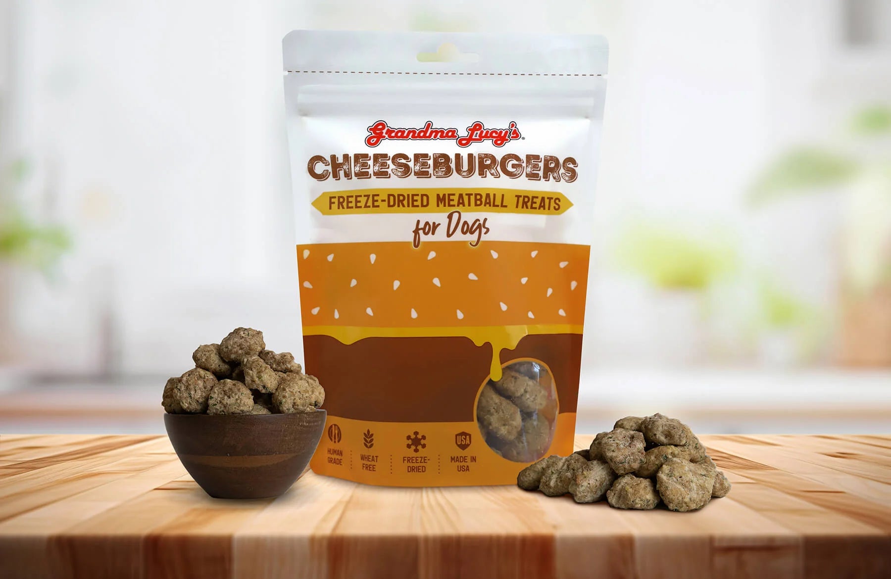 Grandma Lucy's - Dog Treats Cheeseburger