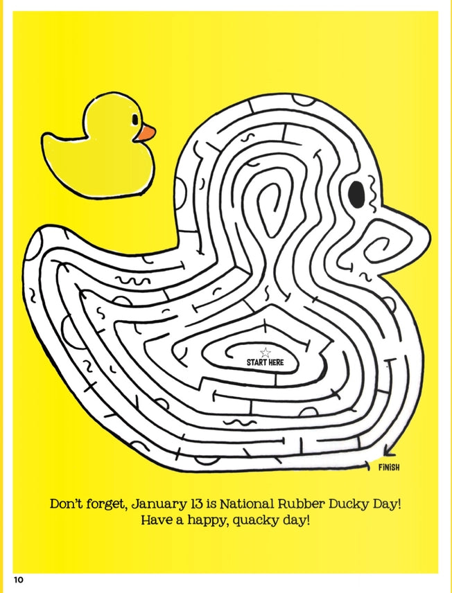 Wellspring- Activity Book - Bigfoot Activity
