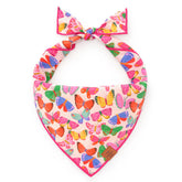 The Foggy Dog - Bandana Dog Bright Butterflies
