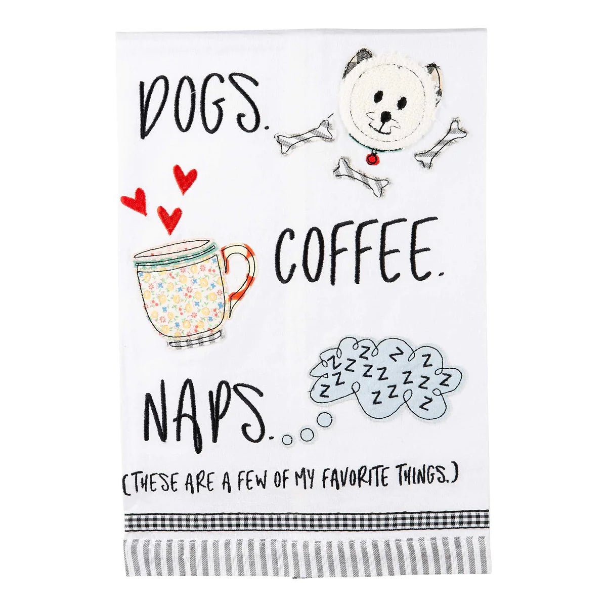 Glory Haus - Tea Towel Dogs, Coffee, Naps