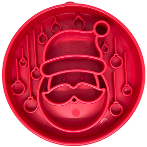 SodaPup - eBowl Enrichment Slow Feeder Santa Design