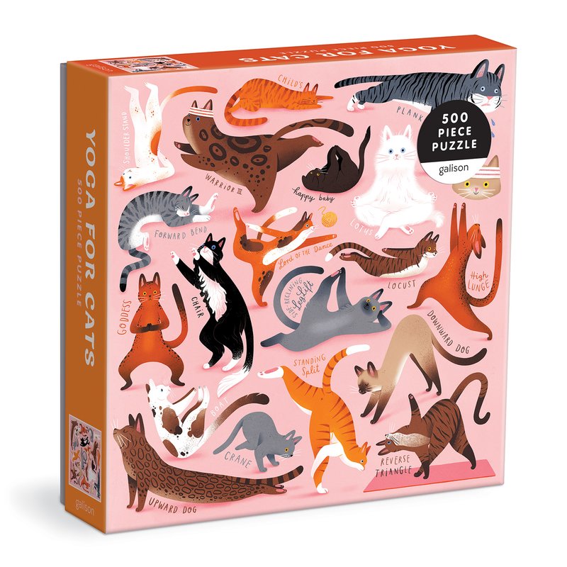 Chronicle-Hachette Book - Puzzle Yoga for Cats