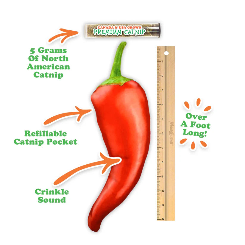 Meowijuana - Get Kickin' Refillable Chili Pepper