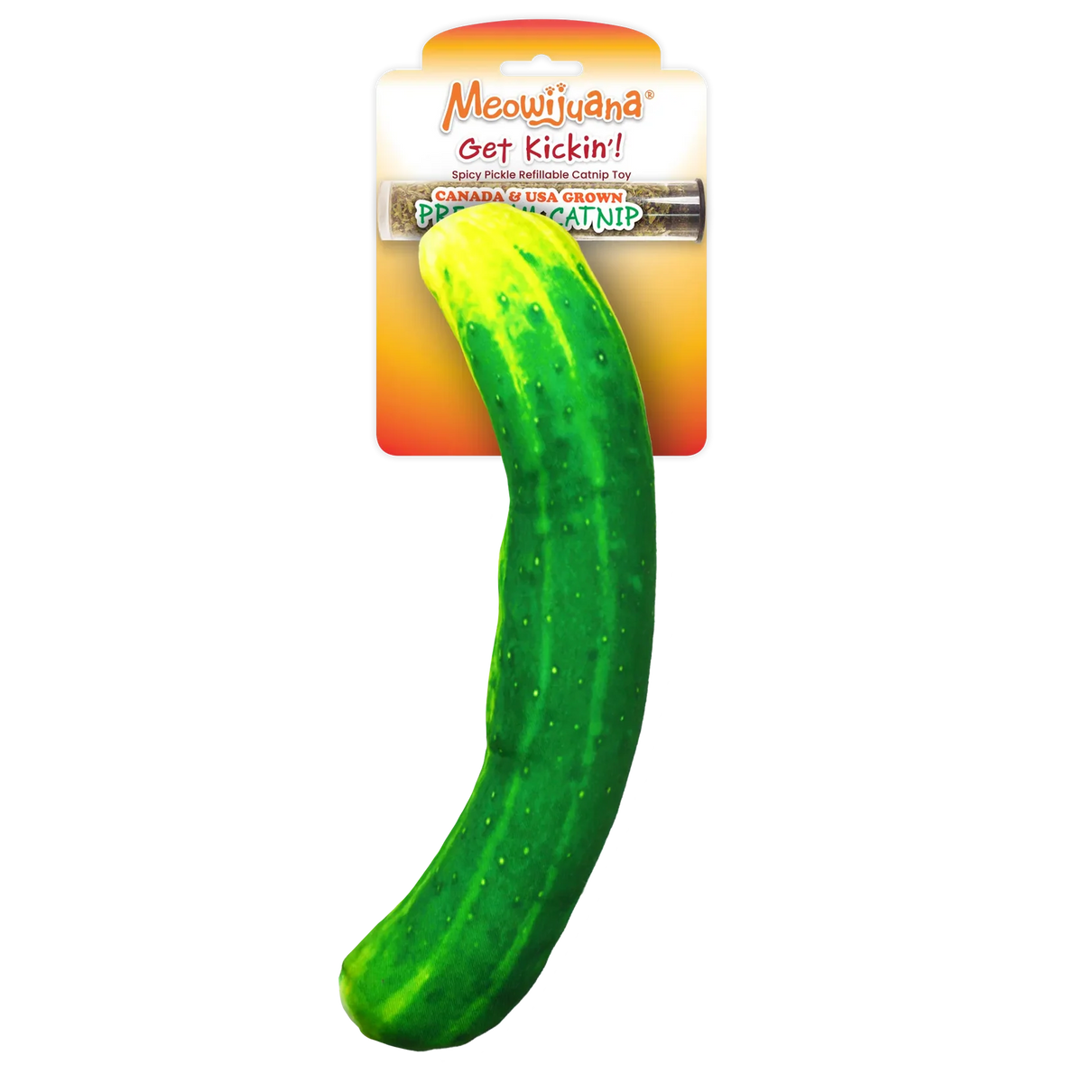 Meowijuana - Get Kickin' Refillable Spicy Pickle