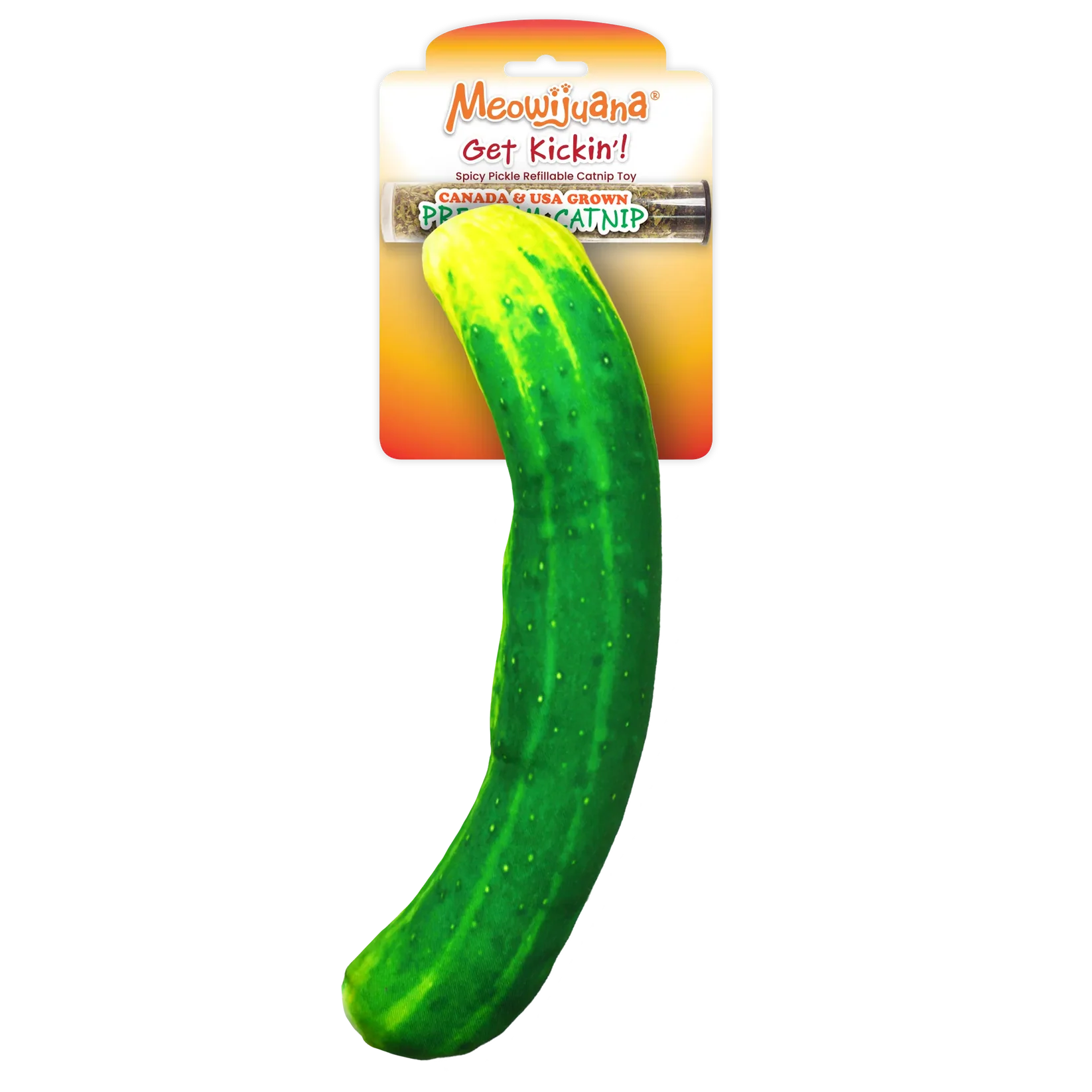 Meowijuana - Get Kickin' Refillable Spicy Pickle