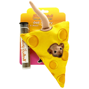 Meowijuana - Get Cheezy Cheese & Mouse Catnip Toy