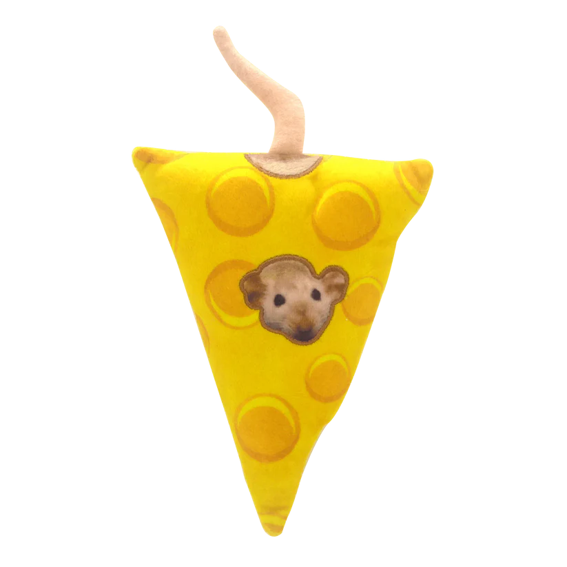 Meowijuana - Get Cheezy Cheese & Mouse Catnip Toy