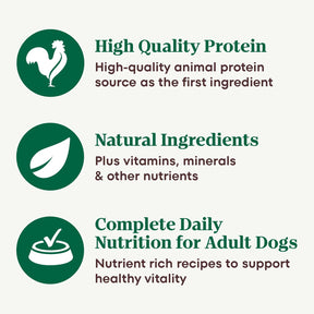 Nutro Ultra - Premium  All Breeds, Adult Dog Grain-Free Slow Cooked Chicken, Potato, Carrot & Pea Loaf Recipe Canned Dog Food - Southern Agriculture 