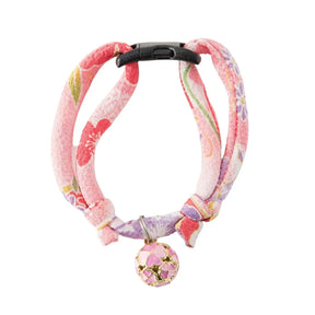 Moon-X USA - Cat Collar Chirimen With Clover