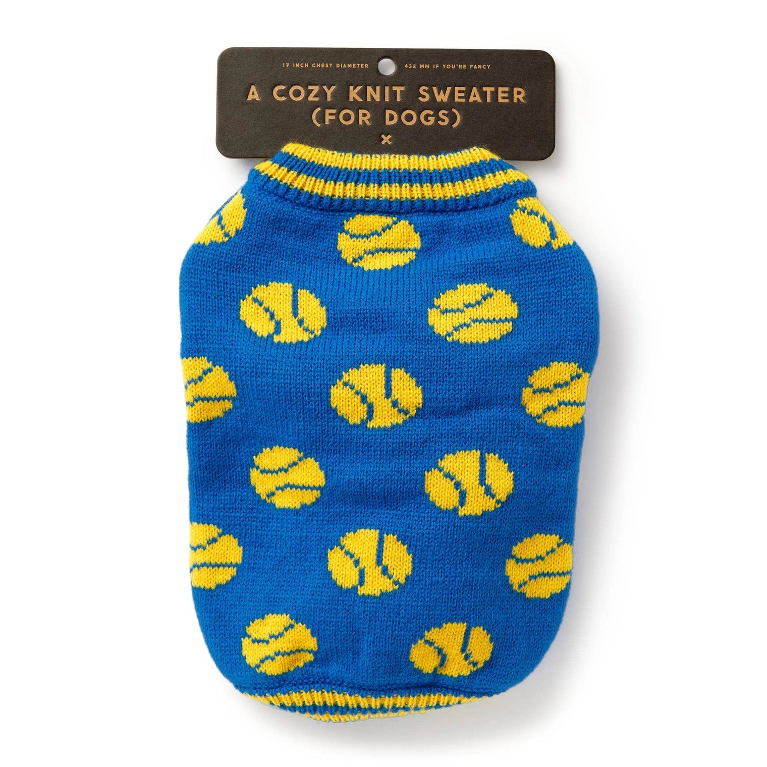 Chronicle-Hachette Book - Dog Sweater Brass Monkey Tennis Balls