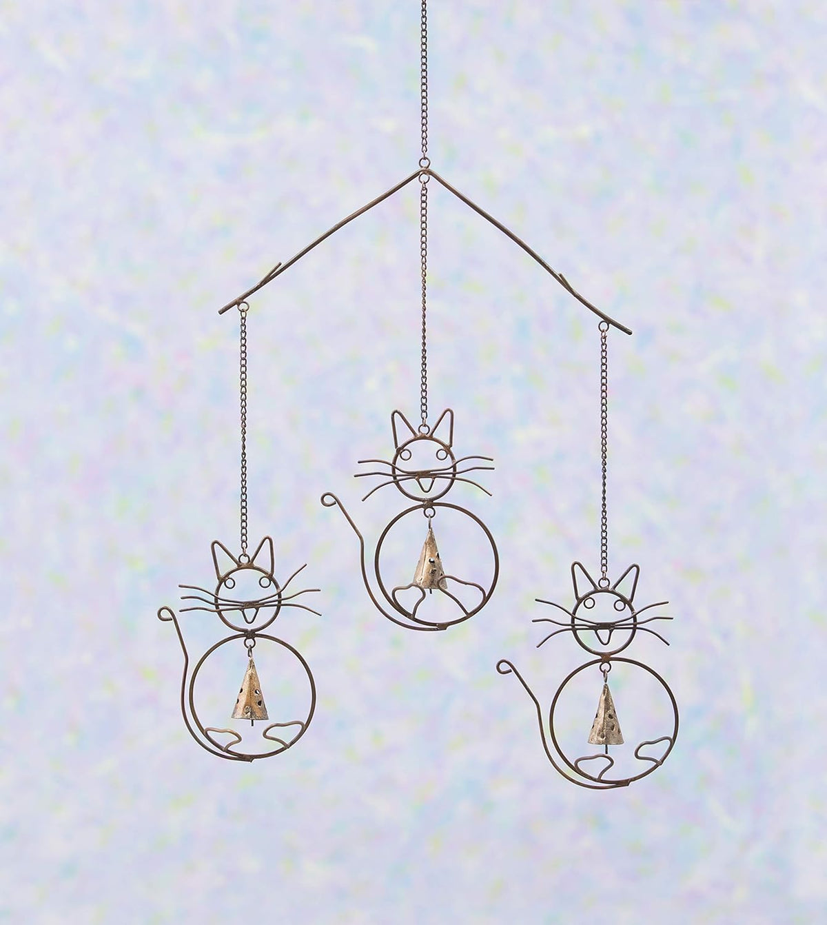 Ancient Graffiti - Cats with Bells Windchime