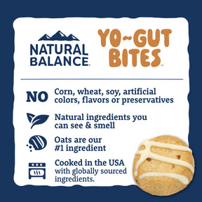 Natural Balance - Yo-Gut Bites With Peanut Butter