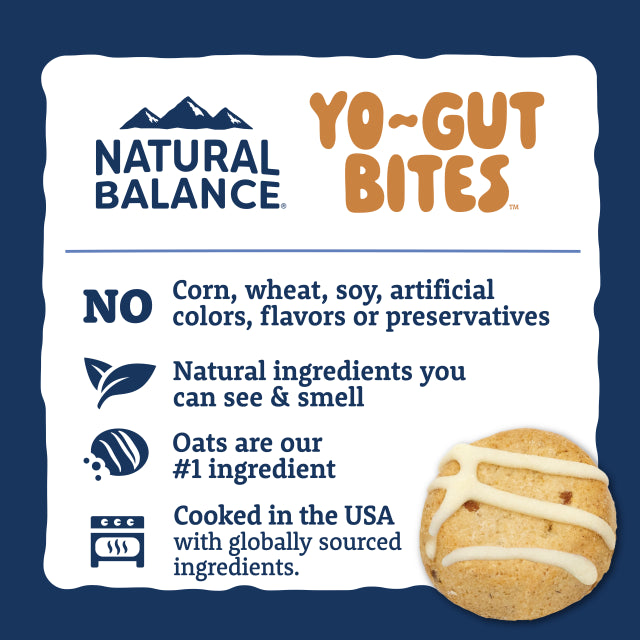 Natural Balance - Yo-Gut Bites With Peanut Butter