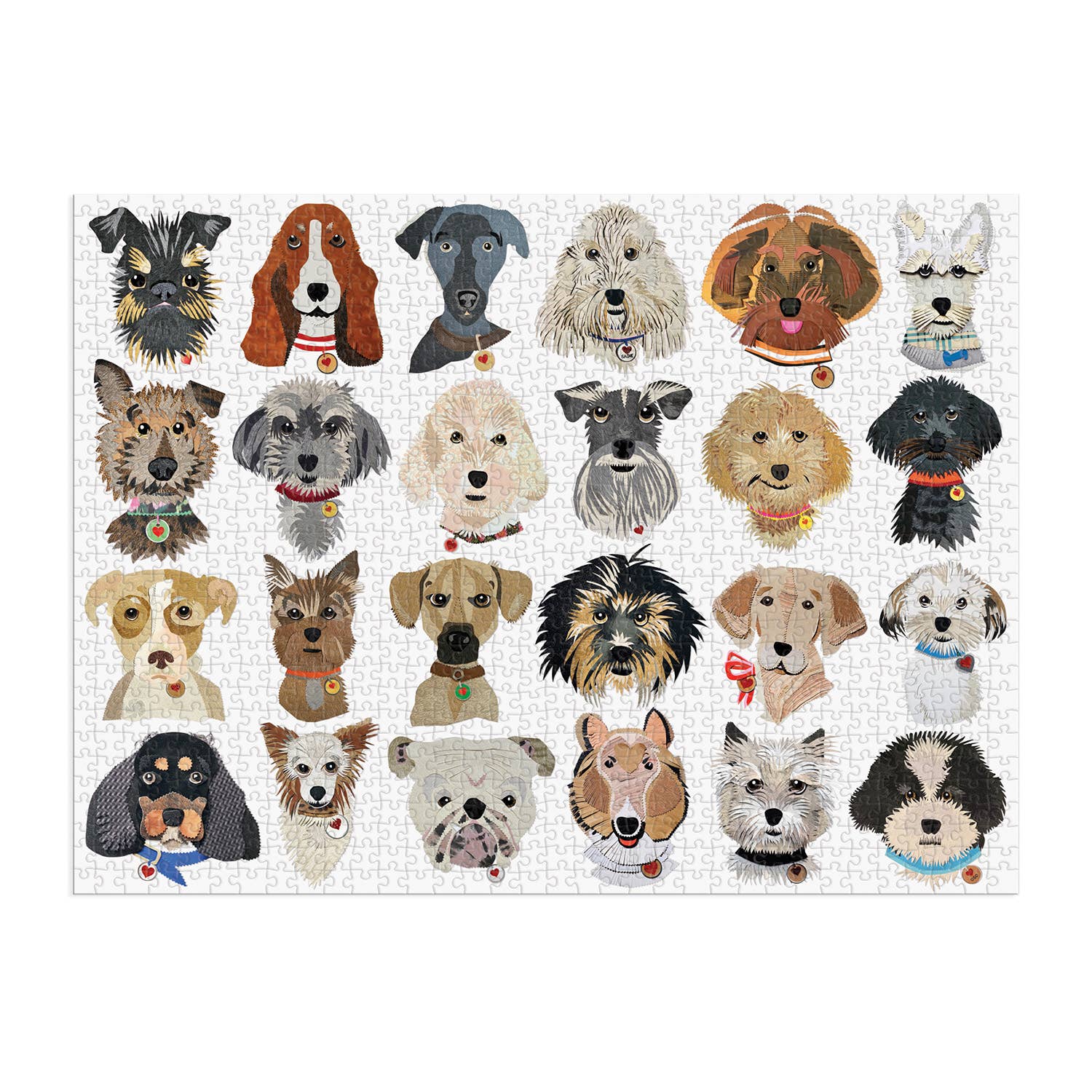 Chronicle-Hachette Book - Puzzle Paper Dogs