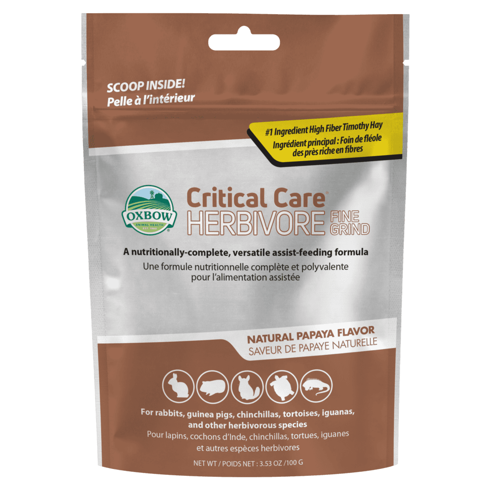 Oxbow - Critical Care Herbivore (For Small Animals) Fine Grind Papaya 100 g