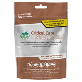 Oxbow - Critical Care Herbivore (For Small Animals) Fine Grind Papaya 100 g