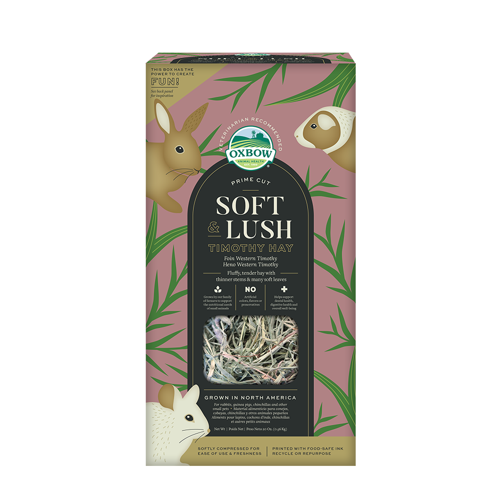Oxbow - Prime Cut Soft & Lush Timothy Hay Small Animal Treat by Oxbow
