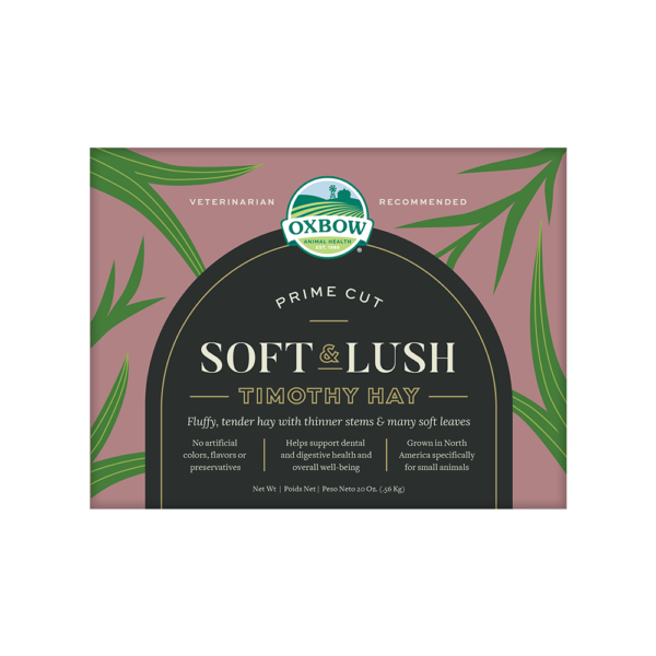 Oxbow - Prime Cut Soft & Lush Timothy Hay Small Animal Treat by Oxbow