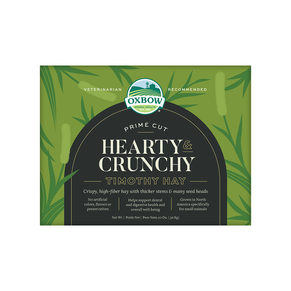 Oxbow - Prime Cut Hearty & Crunchy	Timothy Hay Small Animal Treat by Oxbow