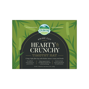 Oxbow - Prime Cut Hearty & Crunchy	Timothy Hay Small Animal Treat by Oxbow