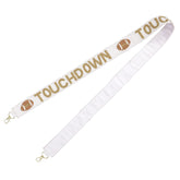 Capri Designs - Beaded Strap - Football