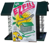 C & S Products - Deluxe Snack Basket w/ Steel Roof & Platform