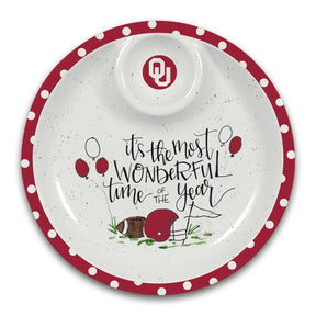 Magnolia Lane - Collegiate Chips & Dip Plate