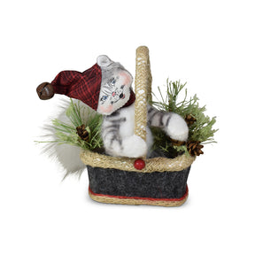 Annalee Dolls -  Plaid & Pine Kitty