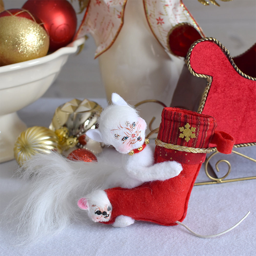 Annalee Dolls - Playful Pals Crimson & Gold