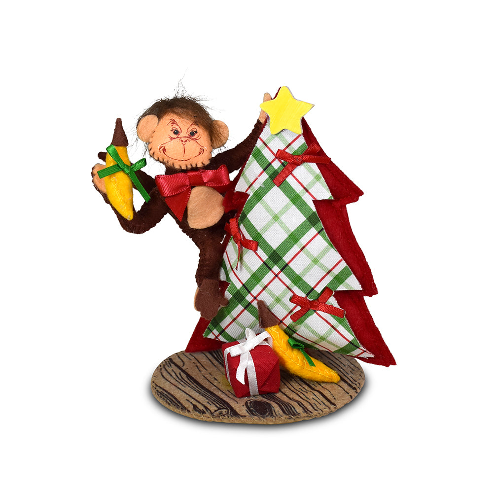 Annalee Dolls - Monkey Wrapped With Love