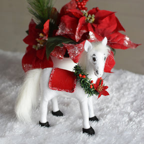 Annalee Dolls - Poinsettia Pony