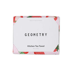 Geometry - Tea Towel Sweet Strawberry - Southern Agriculture 
