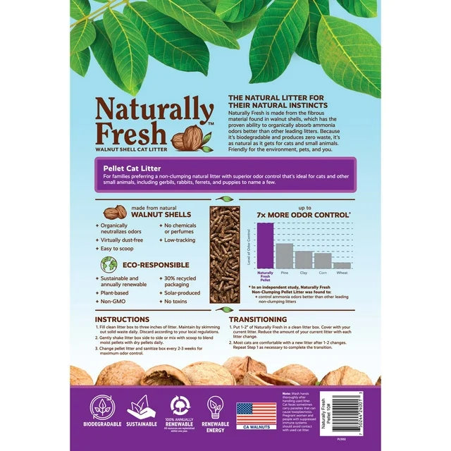 Eco Shell - Naturally Fresh Pellet Cat Litter - Southern Agriculture 