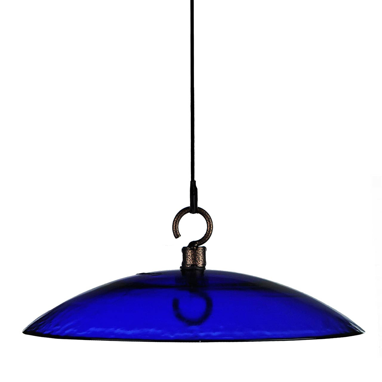 Couronne Co - Mosiac Birds Petite Glass Baffle Dome