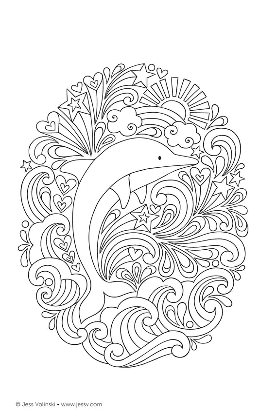 Wellspring- Coloring Book - Color Animals