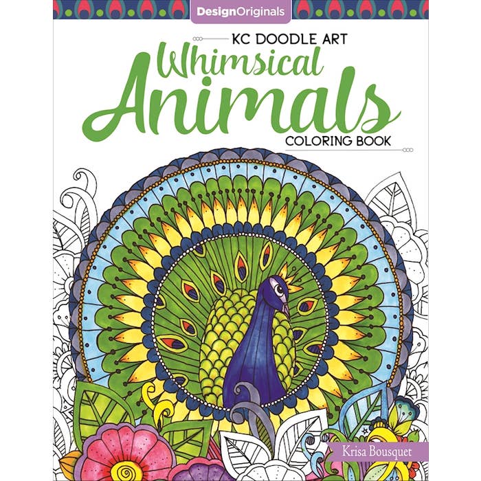 Wellspring- Coloring Book - Whimsical Animals