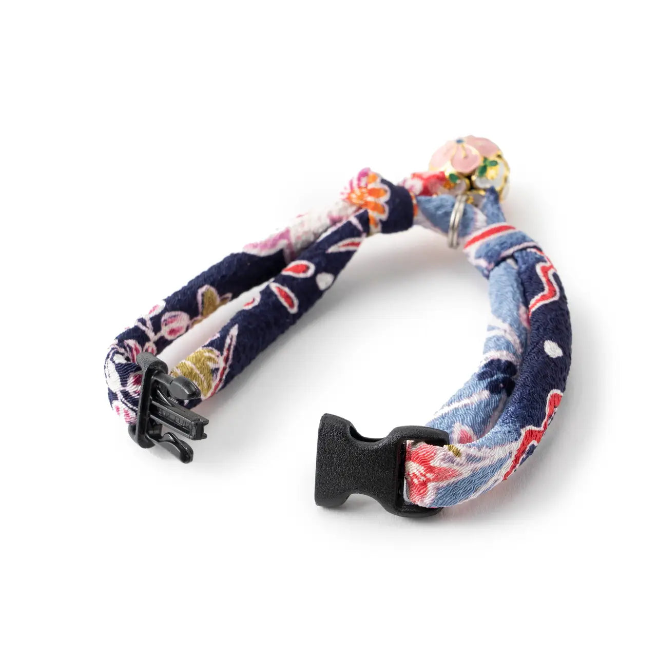 Moon-X USA - Cat Collar Chirimen Plum Blossom