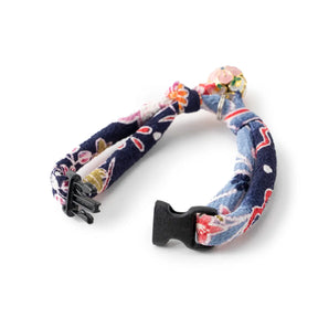 Moon-X USA - Cat Collar Chirimen Plum Blossom
