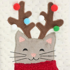 Primitives by Kathy - Stocking Antlered Cat