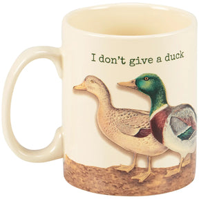Primitives by Kathy - Mug I Don't Give A Duck