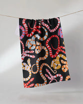 Geometry - Tea Towel Serpentine Riot