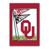 Magnolia Lane - Oklahoma University House Flag