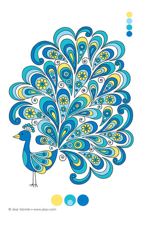 Wellspring- Coloring Book - Color Animals