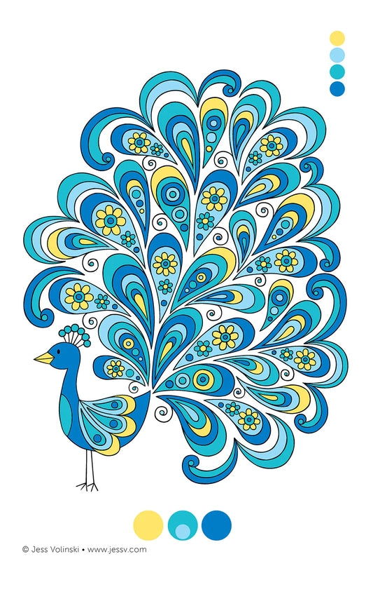 Wellspring- Coloring Book - Color Animals