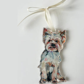 Chelsea McShane Art - Ornament Yorkie