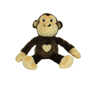 Tuffy Dog Toys - Mighty Safari Monkey Plush Squeaky Toy