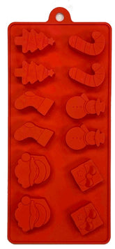 SodaPup - Dog Tastic Jelly Shots Silicone Mold Christmas Shapes