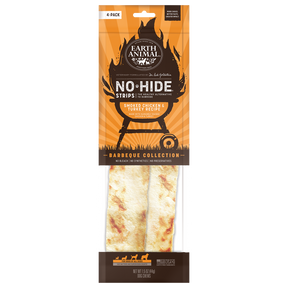 Earth Animal - Smoked Chicken & Turkey No-Hide Strips Dog Treats
