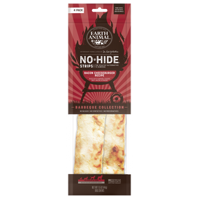 Earth Animal - Bacon Cheeseburger No-Hide Strips Dog Treats