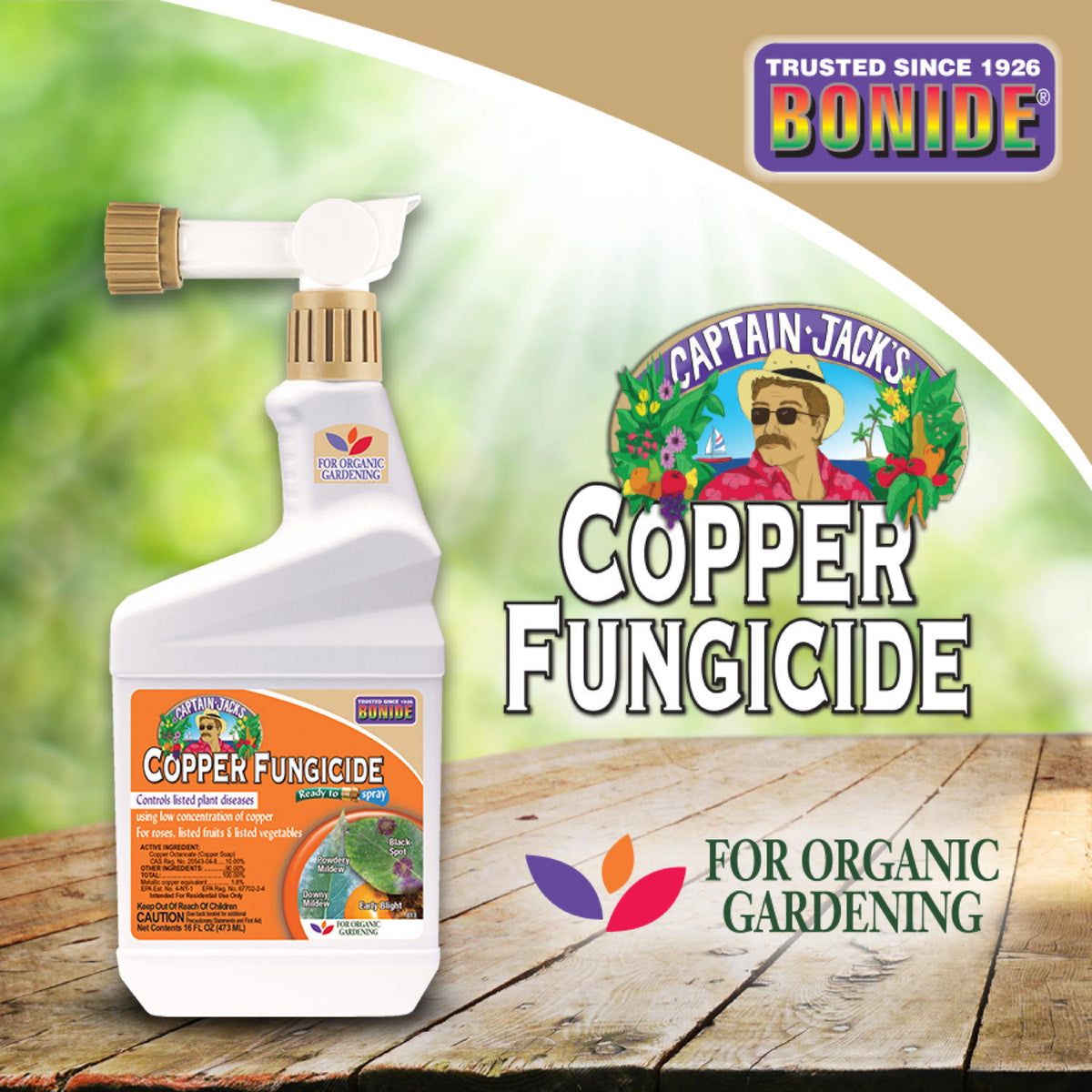 Bonide - CJ Copper Fungicide Ready to Spray - Southern Agriculture 